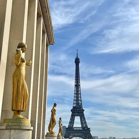 Charming Trocadéro Eiffel Tower Appartamento