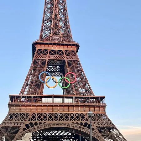 Charming Trocadero Eiffel Tower Paris