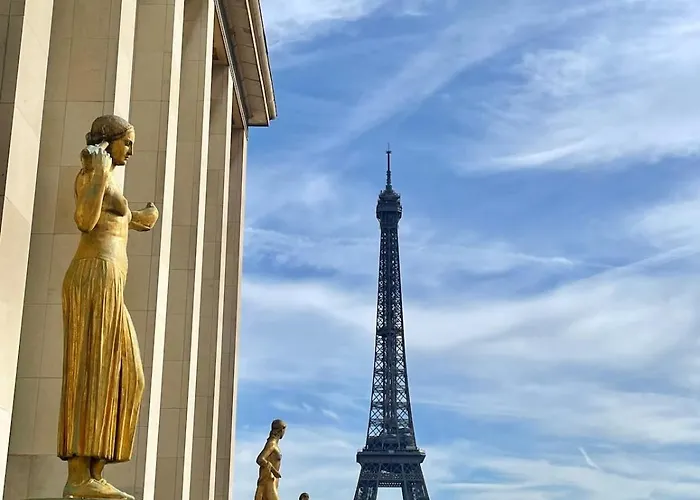 Charming Trocadero Eiffel Tower Lejlighed